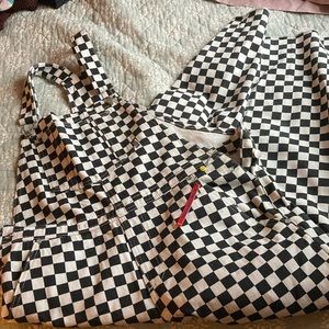 Unif Checkered Overalls